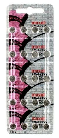 Imagem de Bateria 321 (SR616) Maxell Cartela com 20 unidades